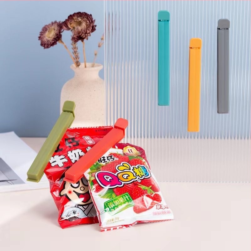 Clip magnetic pentru sigilarea pungilor de alimente | etanș la umezeală, clip pentru gustări | set de 5 bucăți, imprimare logo, personalizare disponibilă