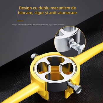 Mekla Set de 6 piese pentru filetare țevilor PPR - unealtă din plastic pentru conducte