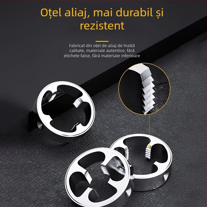 Mekla Set de 6 piese pentru filetare țevilor PPR - unealtă din plastic pentru conducte