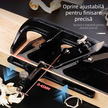 Rindea manuală pentru tâmplărie în stil european, unealtă de tăiere și razuire a colțurilor, reglabilă