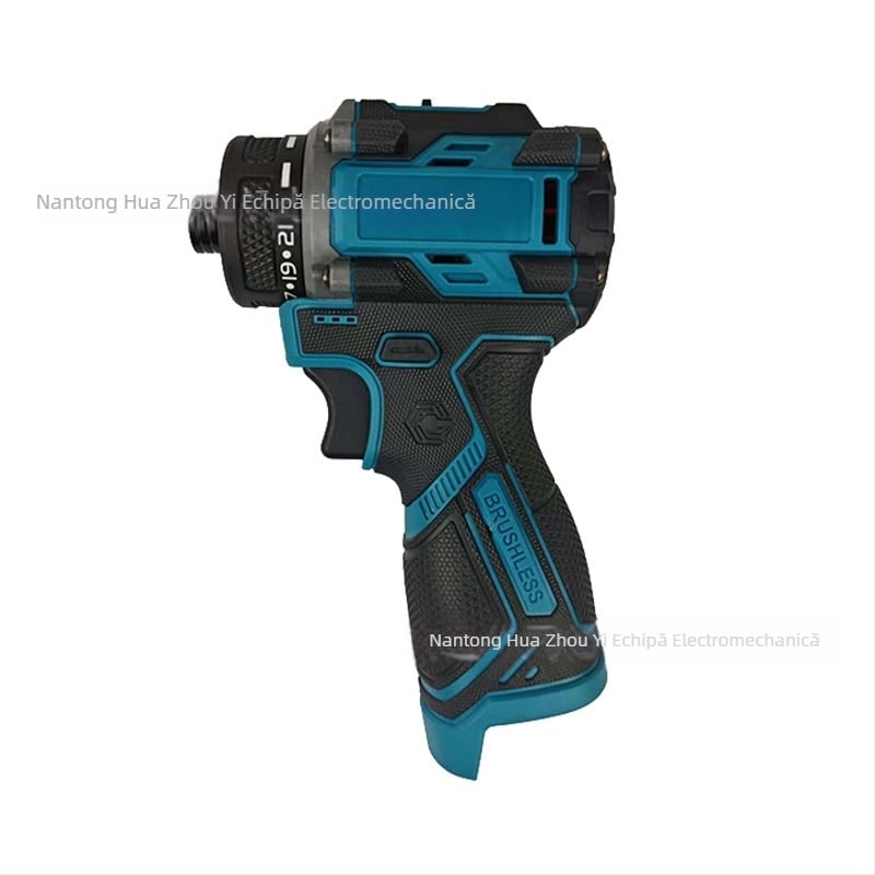 Șurubelniță cu impact fără fir, motor fără perii, baterie Li‑ion reîncărcabilă, viteză reglabilă, direcție înainte/înapoi