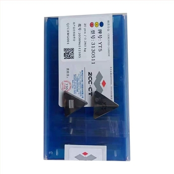 Inserții de frezare triunghiulare YT5-3130511 CNC Rezistente la uzură (Zhuzhou Diamond)