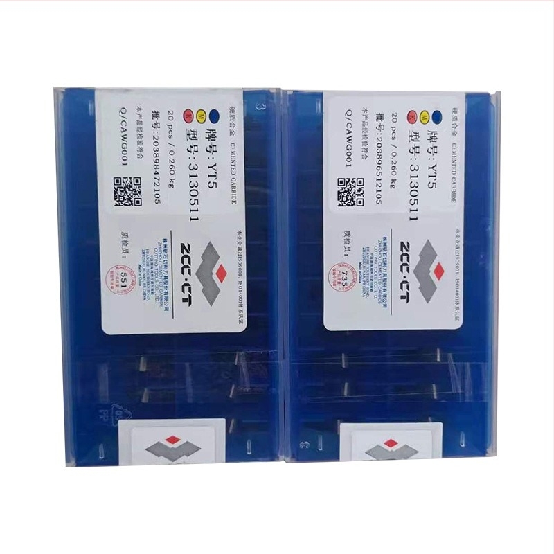 Inserții de frezare triunghiulare YT5-3130511 CNC Rezistente la uzură (Zhuzhou Diamond)