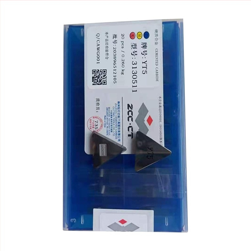 Inserții de frezare triunghiulare YT5-3130511 CNC Rezistente la uzură (Zhuzhou Diamond)
