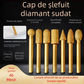 Deli Tools 610 Burghiu diamant pentru piatră și metal — Material diamant, fără personalizare