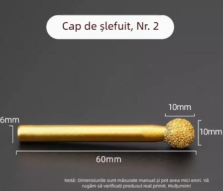 Deli Tools 610 Burghiu diamant pentru piatră și metal — Material diamant, fără personalizare