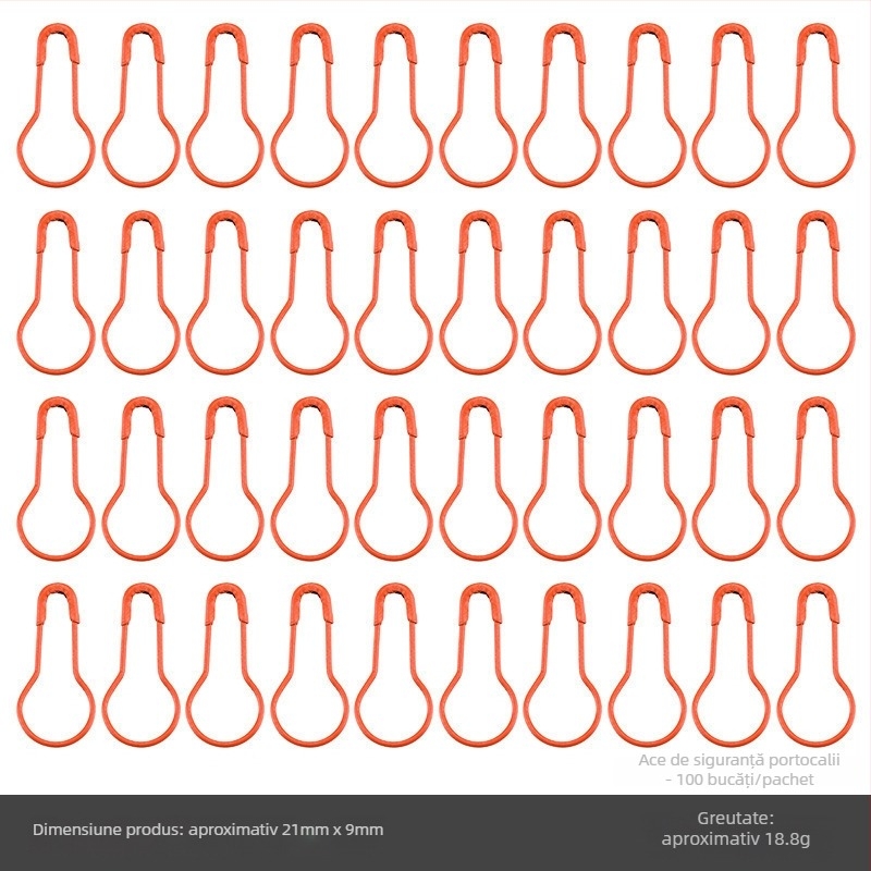 Ace de haine în formă de dovleac pentru fixare discretă a gulerului și a etichetelor de pe piept — stil modern