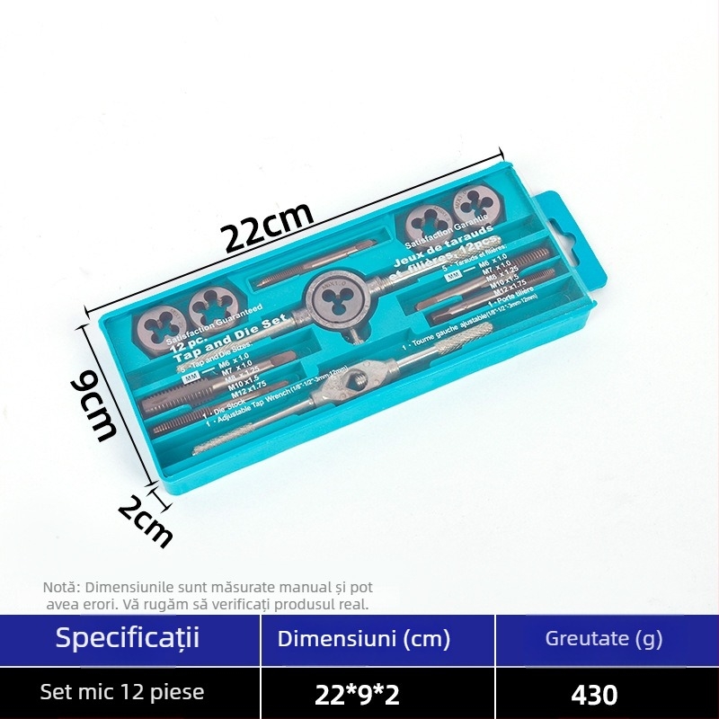 Am nevoie de clarificări: doriți să folosesc termeni tehnici localizați în fiecare limbă (adesea cu termeni împrumutați din engleză precum tap, die, hand wrench) sau să ofer traduceri complet localizate pentru fiecare limbă?