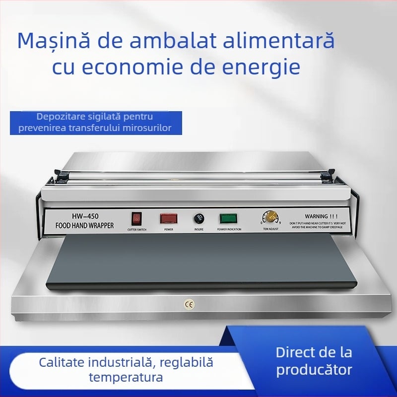 Mașină de etanșare din oțel inoxidabil, manuală, pentru cutii și boluri – uz casnic și uz în fabrici