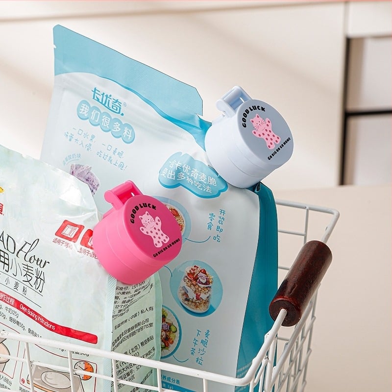 Clip de etanșare pentru bucătărie – sigiliu circular, clip pentru conservarea alimentelor, Leiwei, stil modern minimalist