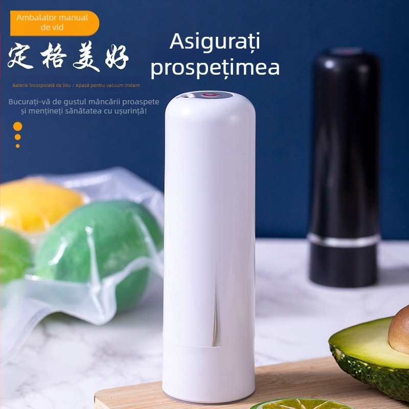 Mașină de vidat, portabilă, reîncărcabilă, model SL-01, capacitate <500 ml, putere 5W, tensiune 5V, material plastic