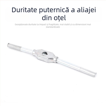 Set de 20 piese pentru filetare manuală, cu Tap Wrench și Die Stock