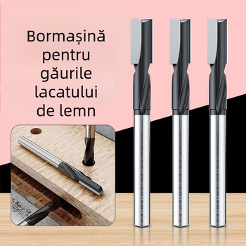 Freză pentru găuri în încuietoarea ușii — spirală și dreaptă, pentru gravură și frezare pe lemn