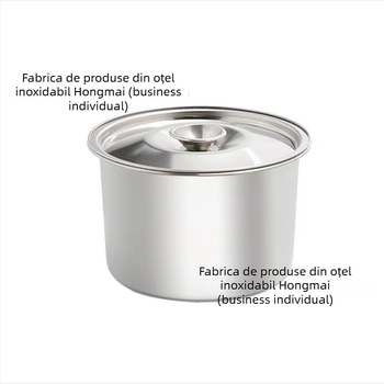 Hongmai borcan din oțel inoxidabil pentru condimente solide, bucătărie, cu logo imprimat