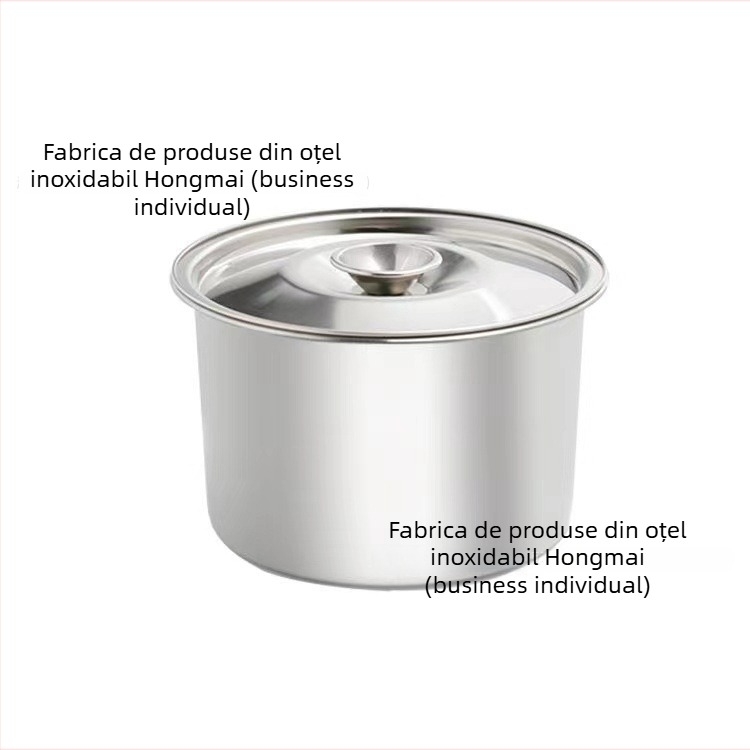 Hongmai borcan din oțel inoxidabil pentru condimente solide, bucătărie, cu logo imprimat