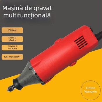 Freza/grinder electric pentru gravură – unealtă manuală, multifuncțională pentru matrițe, gravură și curățare a rosturilor, 5V alimentare