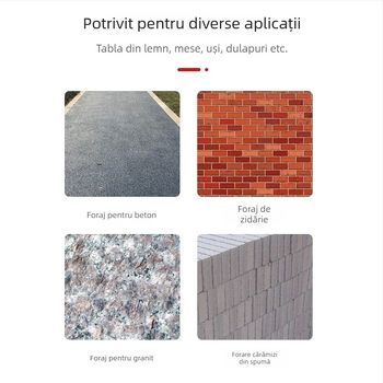 Adaptor pentru ciocan cu percuție la bormașină cu impact — oțel inoxidabil, oțel 40#, finisaj lustruit; brand Positive business