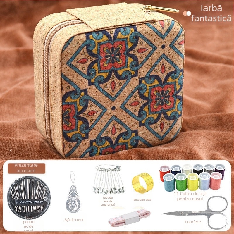 Huanlang Set Croitorie din Piele FG001 — Portabil, Multifuncțional, Personalizare