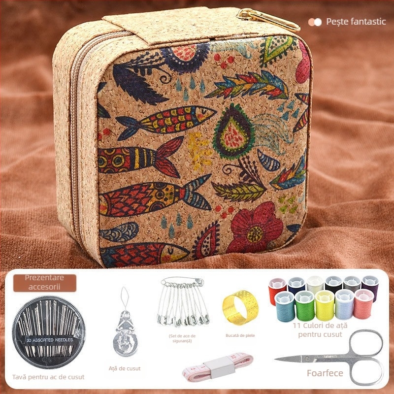 Huanlang Set Croitorie din Piele FG001 — Portabil, Multifuncțional, Personalizare