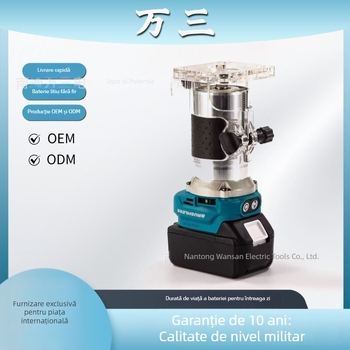 Mașină electrică de tăiere a marginilor, 21V baterie Li-ion; frezare lemn, canelări și gravură; interval de tensiune 50–250V AC/DC