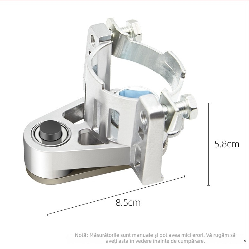 Cap de conversie pentru polizor unghiular - accesoriu universal pentru tâmplărie, oțel, ZHCY