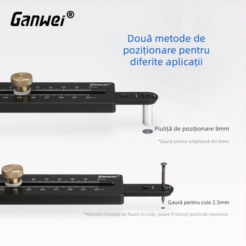 Bază CNC pentru frezarea de tăiere, aliaj de aluminiu, gaură circulară pentru difuzorul de chitară — unealtă pentru tâmplărie