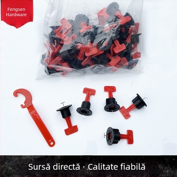 Locator de nivelare a plăcilor Fengsen Limiter, ac înlocuibil, unealtă auxiliară pentru montarea plăcilor