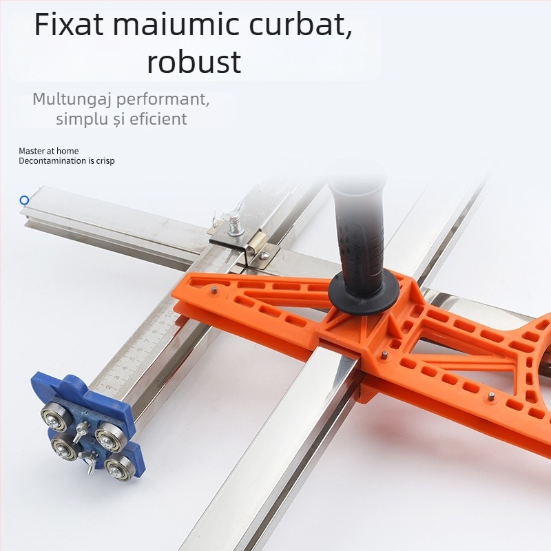 Tăietor pentru plăci de gips – oțel inoxidabil, pliabil, acționat manual, pentru tăierea plăcilor de gips