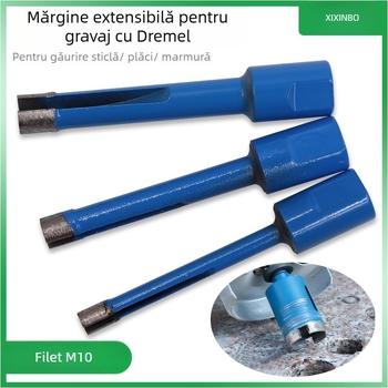 Xixinbo burghiu diamant lung pentru polizorul unghiular – marmură, ceramică și granit