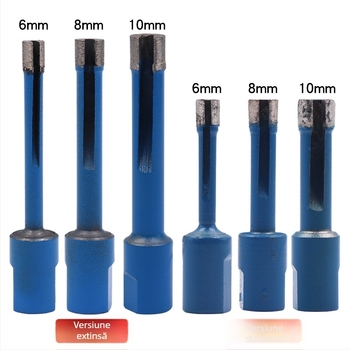 Xixinbo burghiu diamant lung pentru polizorul unghiular – marmură, ceramică și granit