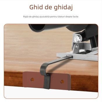 Elegant bază de conversie pentru poliză unghiulară – reglabilă, unealtă de tăiere universală pentru lemn, metal și plăci