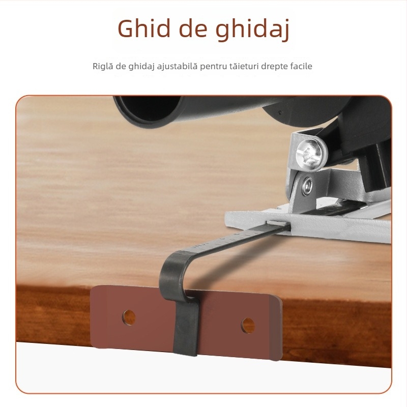 Elegant bază de conversie pentru poliză unghiulară – reglabilă, unealtă de tăiere universală pentru lemn, metal și plăci