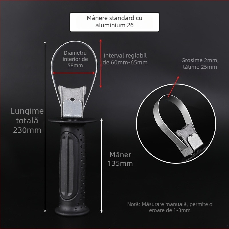 Shouli Mâner frontal pentru ciocan electric / perforator — design îngroșat, material plastic