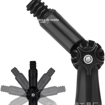 HM marcă Țeavă de conectare extinsă – unealtă telescopică pentru construcții, cu cap rotativ de 180° și clemă universală