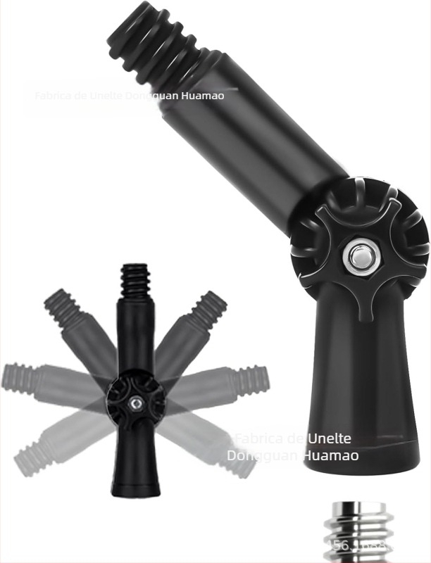 HM marcă Țeavă de conectare extinsă – unealtă telescopică pentru construcții, cu cap rotativ de 180° și clemă universală