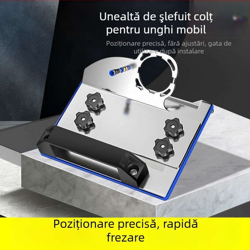 Cadru pentru șlefuire margini plăci pentru polizor unghiular, tip 100, oțel carbon