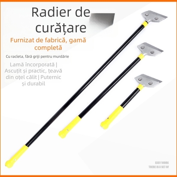 Racletă pentru rosturi – corp din aliaj de aluminiu, mâner din plastic, pentru curățenie casnică și decorare