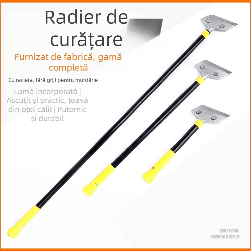 Racletă pentru rosturi – corp din aliaj de aluminiu, mâner din plastic, pentru curățenie casnică și decorare