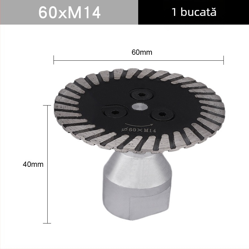 Lama de tăiere diamant pentru piatră, sinterizare, brand Good luck