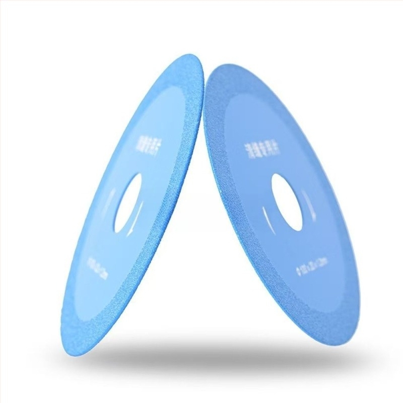 Disc diamant pentru curățarea rosturilor plăcilor și disc de tăiere cu caneluri pentru piatră microcristalină și plăci vitrificate, tăiere uscată cu polizor unghiular