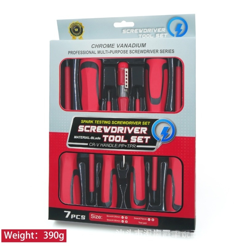 Set de șurubelnițe pentru electricieni, magnetice, izolate, cu capete cruci și plate, 1000V, oțel carbon