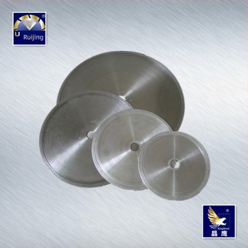 Disc diamant ultra-subțire, fără dinți, electroplacat, pentru tăiere agate, jad și pietre cristaline (UJin)