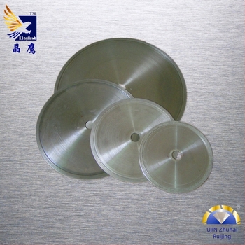 Disc diamant ultra-subțire, fără dinți, electroplacat, pentru tăiere agate, jad și pietre cristaline (UJin)