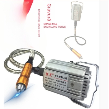 Mașină portabilă de lustruit pentru gravură în jad, lemn, metal, acrilic și ceramică — 28.000 rpm, 220–280V, alimentare la priză