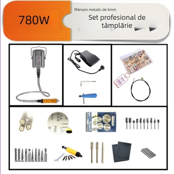 Mașină portabilă de lustruit pentru gravură în jad, lemn, metal, acrilic și ceramică — 28.000 rpm, 220–280V, alimentare la priză