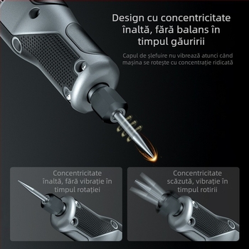 Deli freză electrică – unealtă manuală pentru sculptură în lemn și jad, alimentare la priză, 110-240V, cablu 1,5 m, 0,2 kg