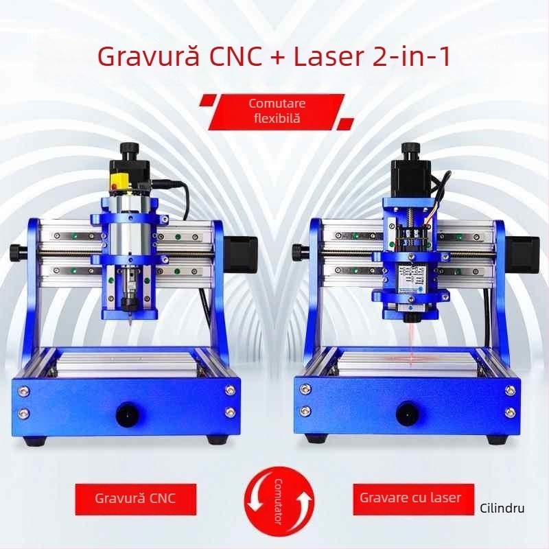Mașină de gravură CNC1310, cu marcare cu laser, pentru prelucrarea lemnului pe birou
