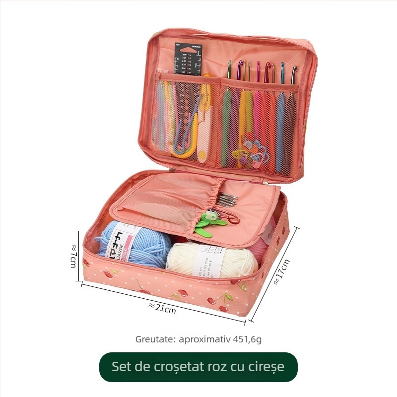 Set de croșete JP/Jinping jp620, 460 g