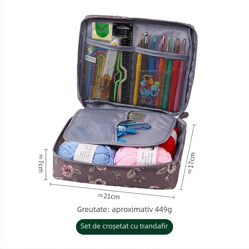 Set de croșete JP/Jinping jp620, 460 g