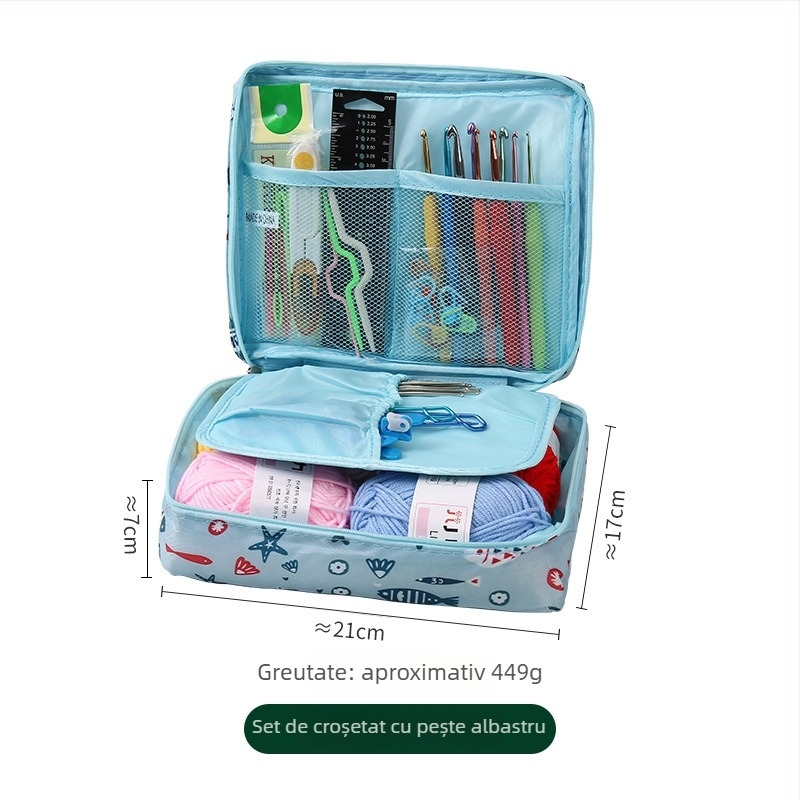 Set de croșete JP/Jinping jp620, 460 g